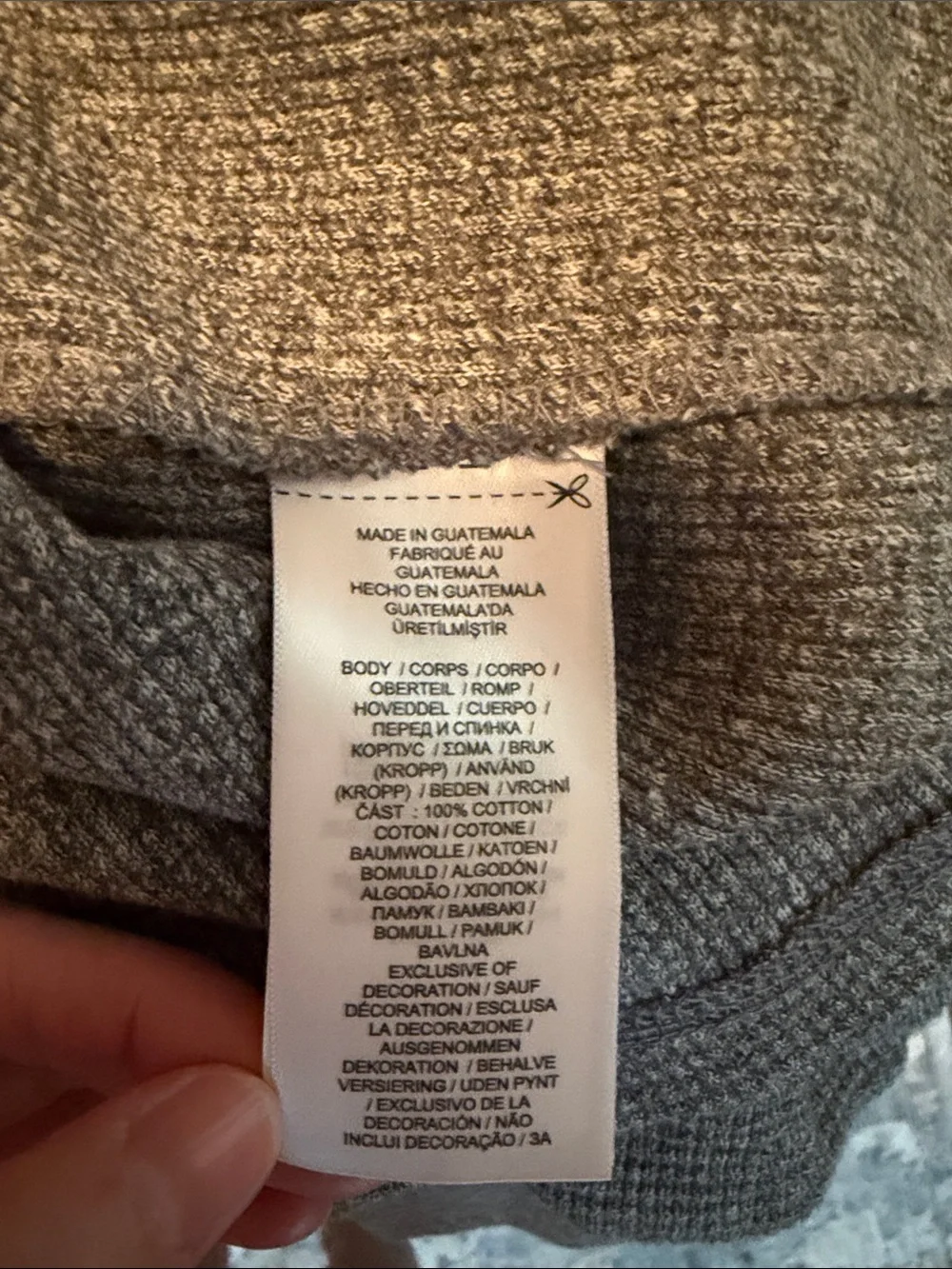 Polo by Ralph Lauren Heather Gray Hooded Knit Pullover